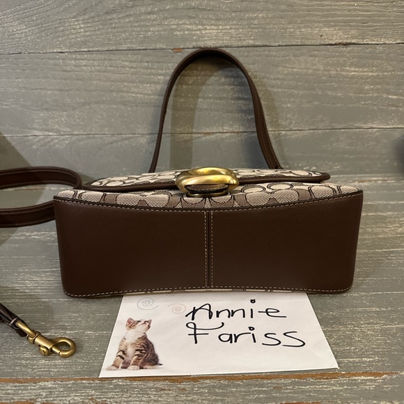 Coach Signature Jacquard Maple Soft Tabby - Picture 4 of 12